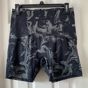 Black GS Power High Rise Shorts